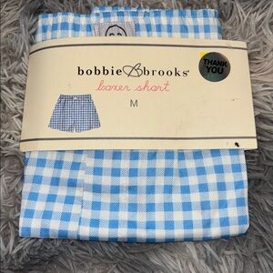 Bobbie Brooks Ladies Blue Boxer Briefs Medium NWT